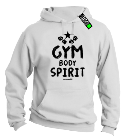 Gym Body Spirit - bluza z kapturem męska