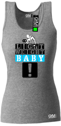 Light Weight Baby - koszulka TOP damski melanżowy