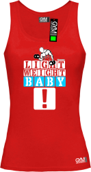 Light Weight Baby - koszulka TOP damski czerwony