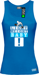 Light Weight Baby - koszulka TOP damski niebieski