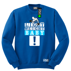 Light Weight Baby - bluza męska standard niebieska