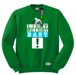 Light Weight Baby - bluza męska standard zielona
