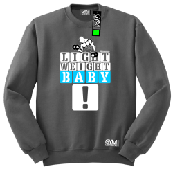 Light Weight Baby - bluza męska standard grafitowa