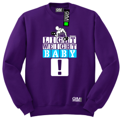 Light Weight Baby - bluza męska standard fioletowa