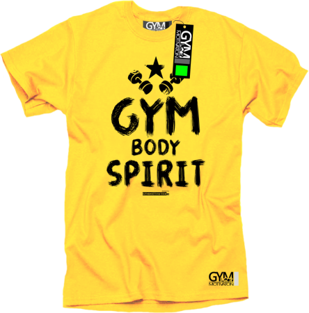 Gym Body Spirit - koszulka męska