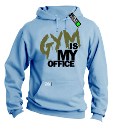 Gym is my Office - bluza z kapturem męska 2