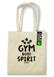 Gym Body Spirit - torba ekologiczna naturalna