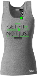 Get fit for life not just for summer - top damski melanż 