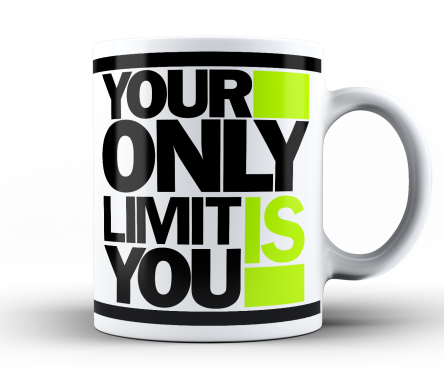 Your only limit is you - kubek biały 330 ml 