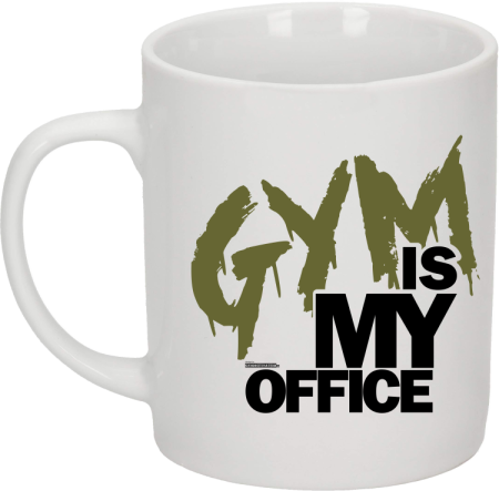 Gym is my Office - kubek ceramiczny