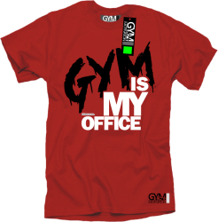 Gym is my Office - koszulka męska