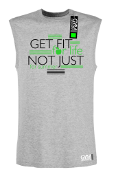 Get fit for life not just for summer - bezrękawnik męski melanż 