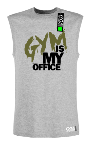 Gym is my Office - koszulka TOP męski