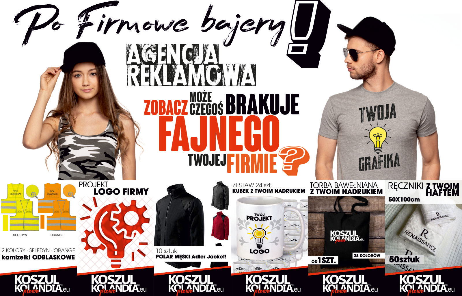 DTG Sitodruk agencja reklamowa na Śląsku KoszulkolandiaEU PROMO Gadżety reklamowe